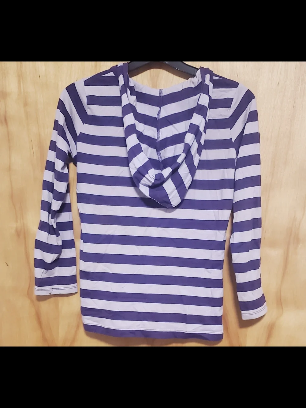THE CHILDREN PLACE PURPLE STRIPES FASHION  GIRL'S TOP
